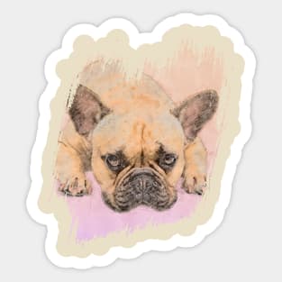 French Bulldog -Frenchie Dog Sticker